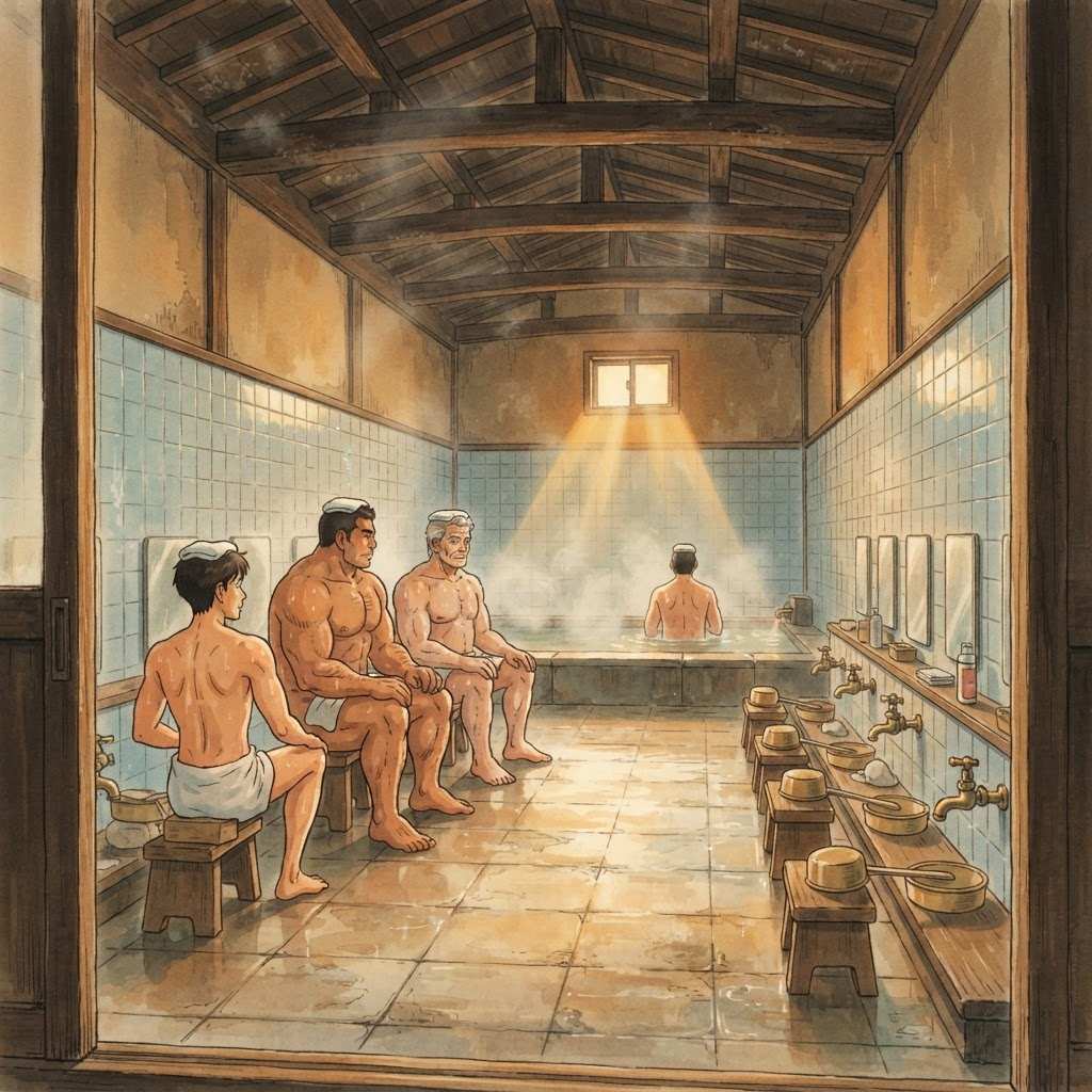 Bathhouse & Saunas — illustration