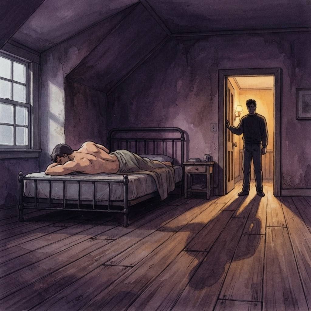 Sleeping — illustration