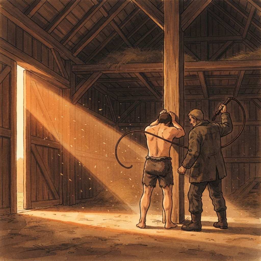 Whipping — illustration